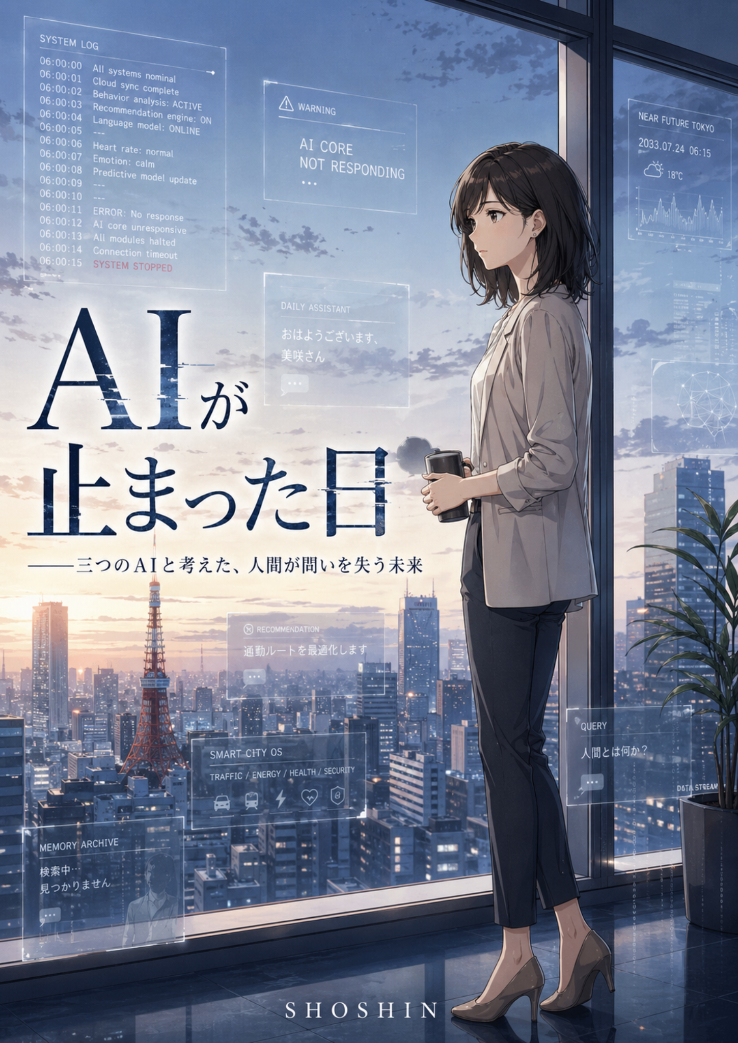 AIが止まった日 カクヨム版表紙