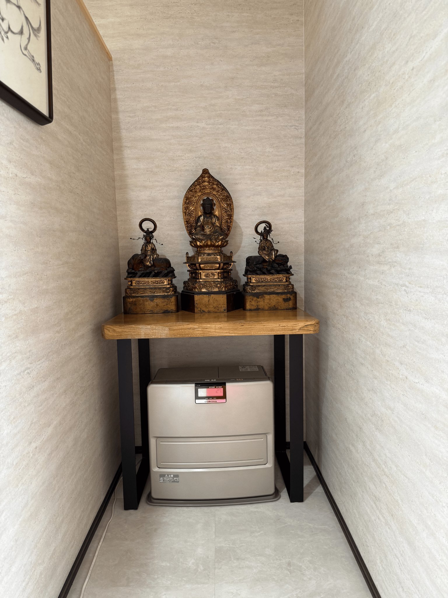 受け継いだ仏像